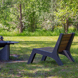 Уличное кресло Concretika C-lounge для сада и загородного дома Уличное кресло Concretika C-lounge, уличное оборудование