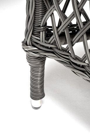 Обеденная группа 4SIS Сицилия, цвет графит, садовая мебель