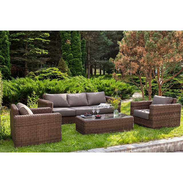 Лаунж-зона 4SIS Боно, цвет коричневый 