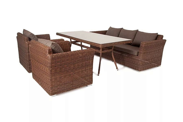 Обеденная группа 4SIS Моккачино, цвет коричневый 