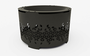 Уличный очаг Grey Stone Fuego H Rhomb для сада и загородного дома Уличный очаг Grey Stone Fuego H Rhomb, уличное оборудование