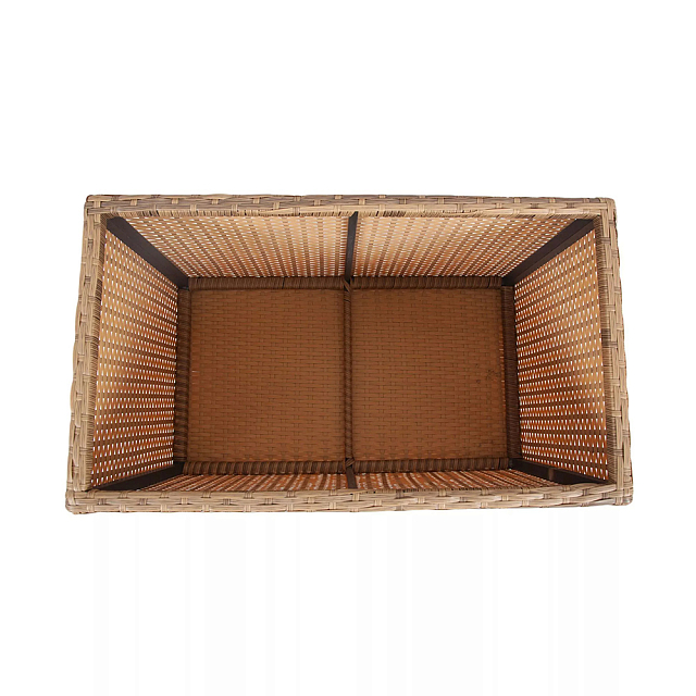 Кашпо 4SIS Лунго, цвет соломенный 