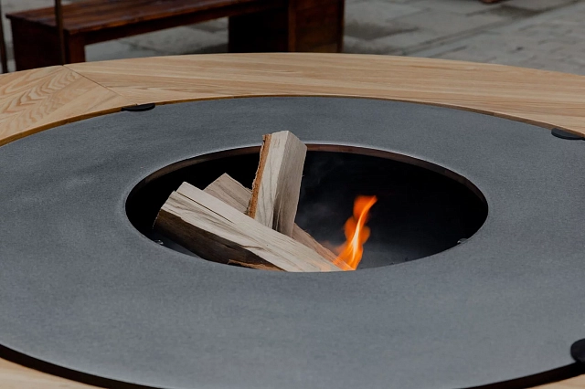 Гриль-очаг Elbrus Home Тибет Ø149 (Термостойкая эмаль)