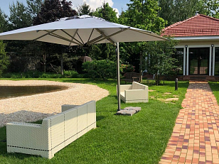 Зонт профессиональный Scolaro Astro Titanium, садовая мебель