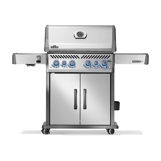 гриль газовый napoleon rogue pro-s 525 стальной (с ик горелкой 3/3)