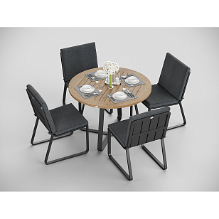 Стол Gardenini Premium Primavera Карбон, садовая мебель