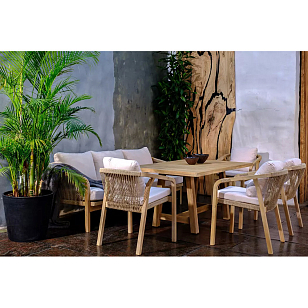 Обеденный стол Joygarden Rimini 150 см, садовая мебель