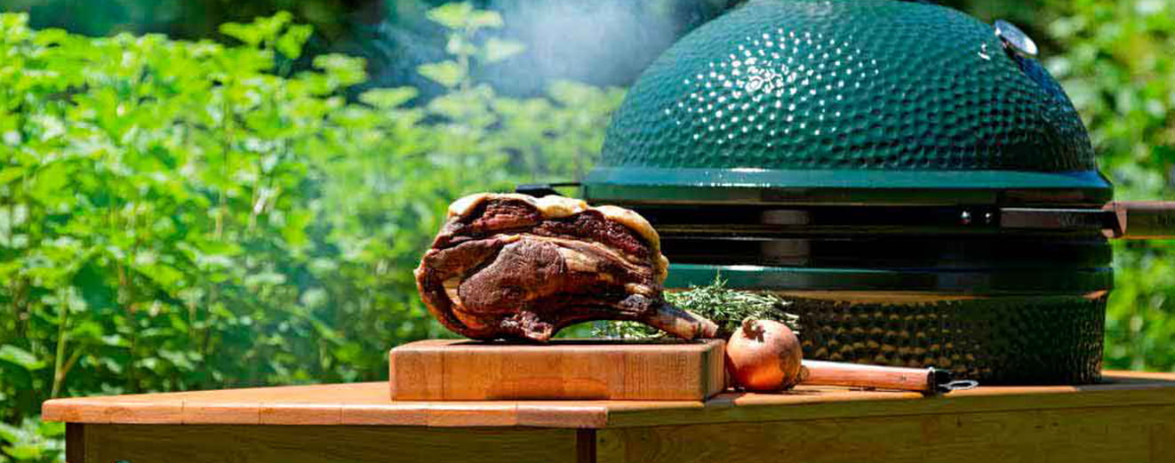 Гриль керамический Big Green Egg Large БОЛЬШОЙ (диаметр решетки 46 см)