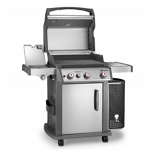 гриль газовый weber spirit s-330 premium gbs, нерж. сталь