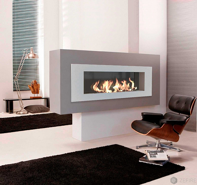 Биокамин ZeFire Orion White 1200 со стемалитом