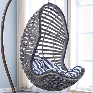 Подвесное кресло Cocoon Chair 810 Grey, садовая мебель