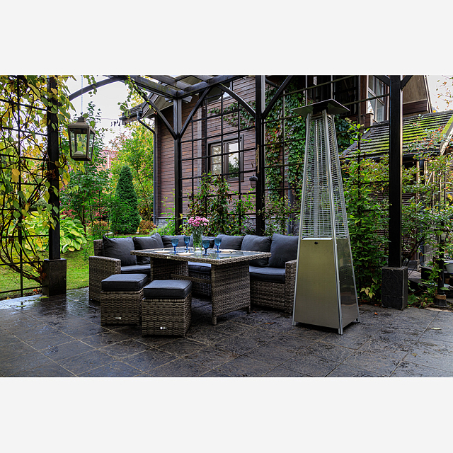 Уличный газовый обогреватель Lite Eva из металла 