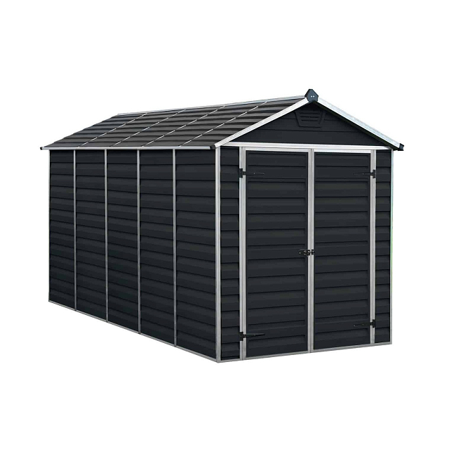Сарай из поликарбоната Palram Skylight 6x12 Dark Grey 