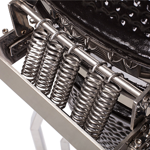 керамический гриль yakiniku xxlarge kamado (основание, столики, pro набор, чехол) для дачи