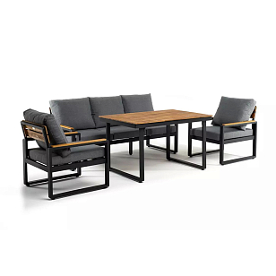 Диванная группа Joygarden Topa M с обеденным столом, садовая мебель
