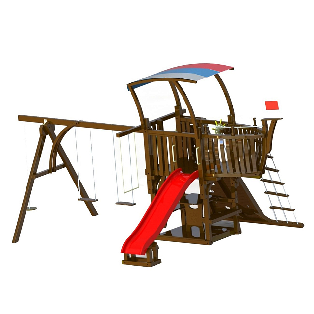 Деревянный городок Leda Кораблик 