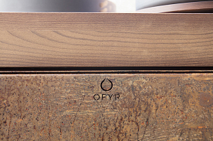 Мобильный разделочный столик OFYR 135 для сада