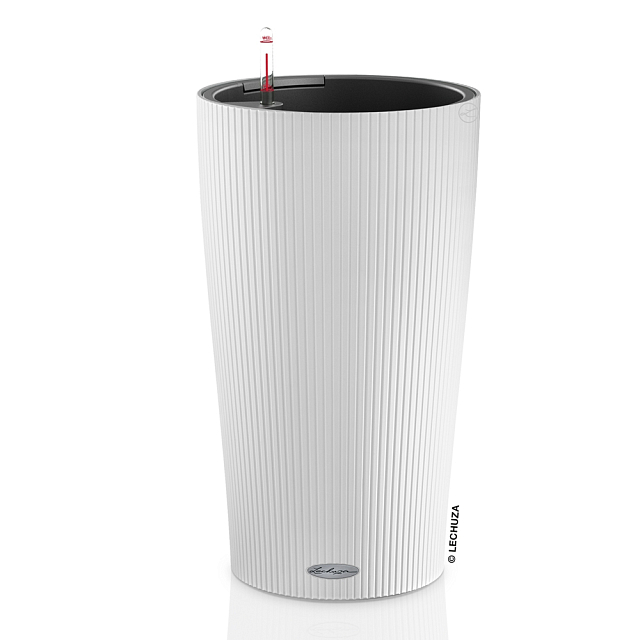 Кашпо с автополивом Lechuza Cilindro Color 23 Цвет: белый 