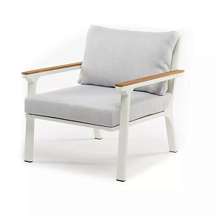 Кресло Joygarden Concorde белое для дачи Кресло Joygarden Concorde белое, садовая мебель