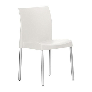 Стул Pedrali Ice Цвет: слоновая кость для дачи Стул Pedrali Ice Цвет: слоновая кость, садовая мебель