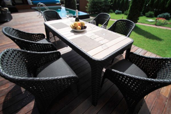 Обеденная группа Lite Chaild black 