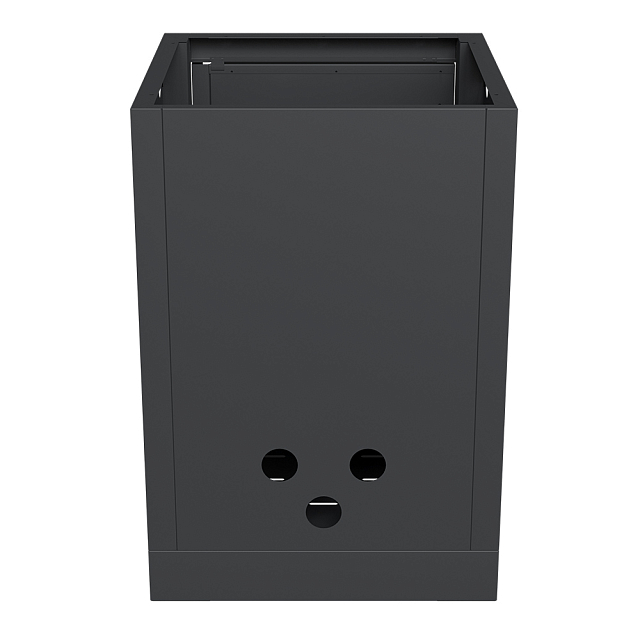 Тумба универсальная с дверцей и полкой 460 Черная