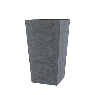 Вазон Concretika Conic Premium Grey, уличное оборудование
