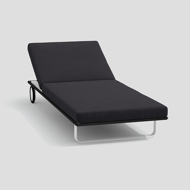 Шезлонг Ideal Patio Costa Цвет: белый, антрацит 