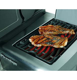 гриль газовый napoleon prestige 500 (стальной, с ик горелкой 3/3)