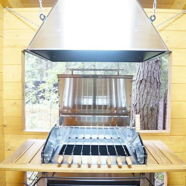 Гриль дровяной садовый LAPPIGRILL-ST