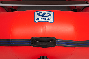 Лодка ПВХ Фрегат 480 FM Light Jet красная для хобби и пикника