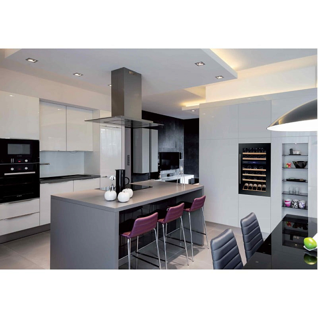 Винный шкаф Dunavox Build-IN DX-57.146DBK