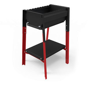 Мангал Grillver Partix 500 Air на подставке для сада