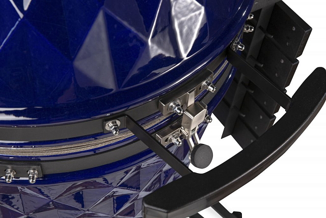 гриль керамический diamond egg xl цвет: синий