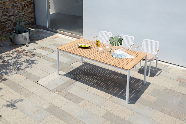 Стол обеденный деревянный Tagliamento Armona белый 