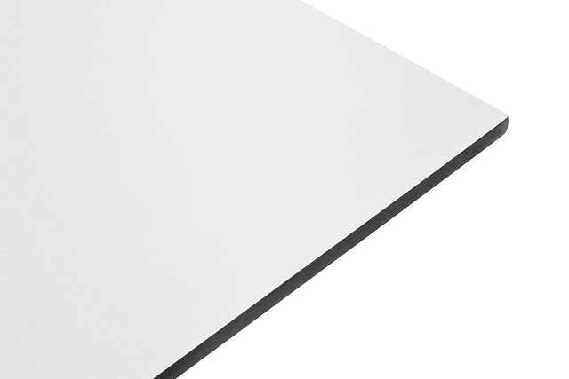 Стол 4SIS Каффе квадратный 64х64, цвет молочный 