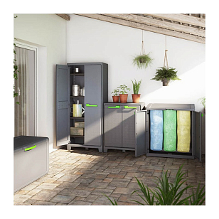 Шкаф для хранения на улице Keter Moby compact, садовая мебель