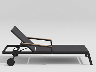 Шезлонг Gardenini Sogno Карбон, садовая мебель