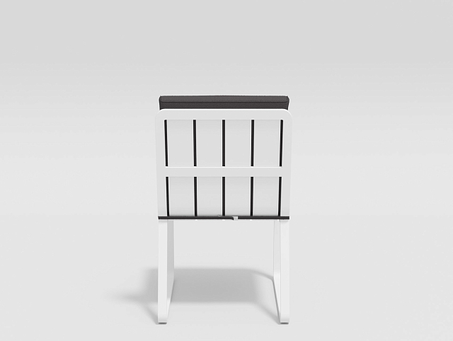 Стул Gardenini Vogle White anthracite 