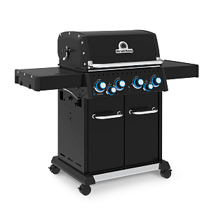 Газовый гриль Broil King Baron 490 IR SHADOW черный (с ИК горелкой) для приготовления пищи газовый гриль broil king baron 490 ir shadow черный (с ик горелкой)