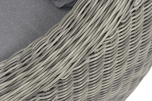 Диван трехместный 4SIS Барселона, цвет графит, садовая мебель