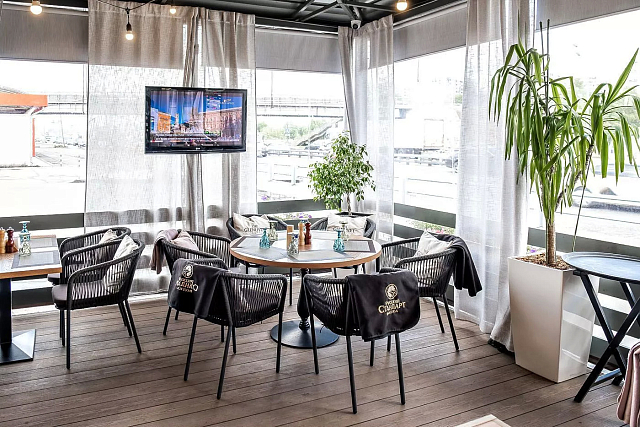 Стул 4SIS Марсель из роупа Цвет: темно-серый 