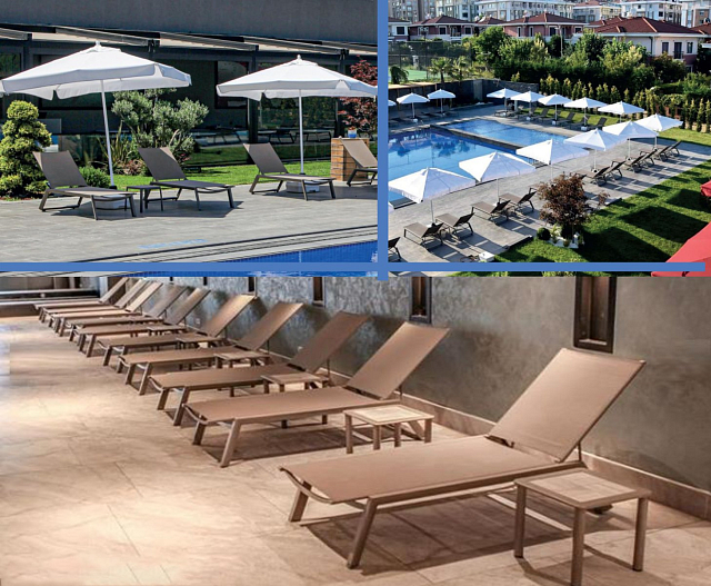 Шезлонг-лежак Delta Soda 