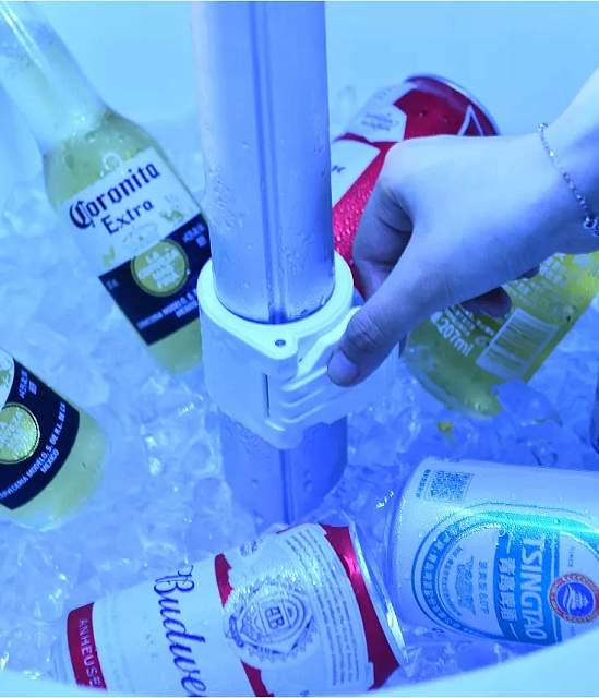 Стол мини-бар пластиковый Tagliamento Belle тортора 