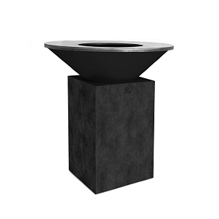 Дровяной гриль-очаг OFYR OCC 100-100 тумба бетон для приготовления пищи Дровяной гриль-очаг OFYR OCC 100-100 тумба бетон для сада