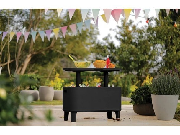 Столик-холодильник Keter Breeze Bar Large Cool Bar Цвет: графит 