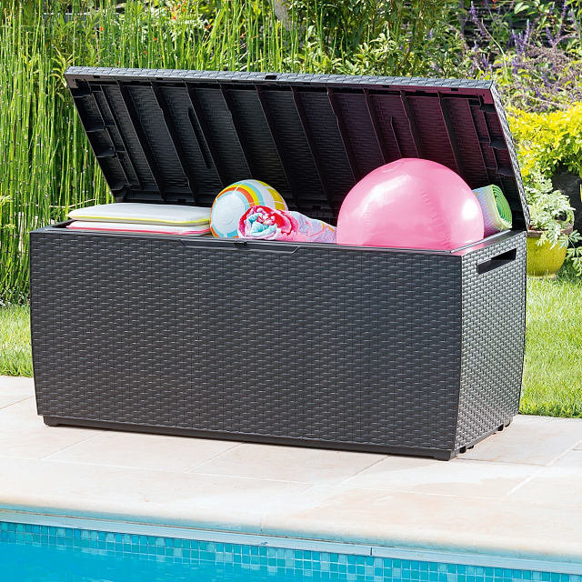 Ящик для хранения Keter Rattan Capri 305L коричневый 