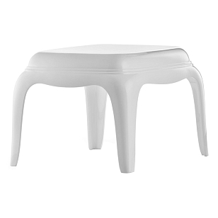 Стол-пуф Pedrali Pasha Цвет: белый для дачи Стол-пуф Pedrali Pasha Цвет: белый, садовая мебель