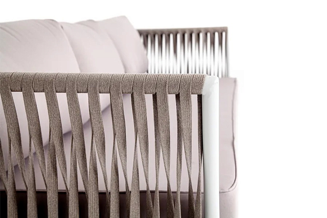 Диван трехместный 4SIS Касабланка из роупа 