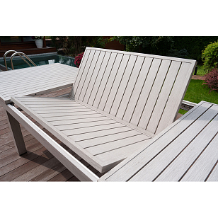 Cтол обеденный раскладной Lite Garda, садовая мебель